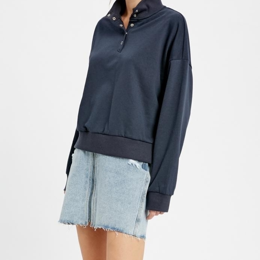 Navy Pullover - Picture 2 of 3